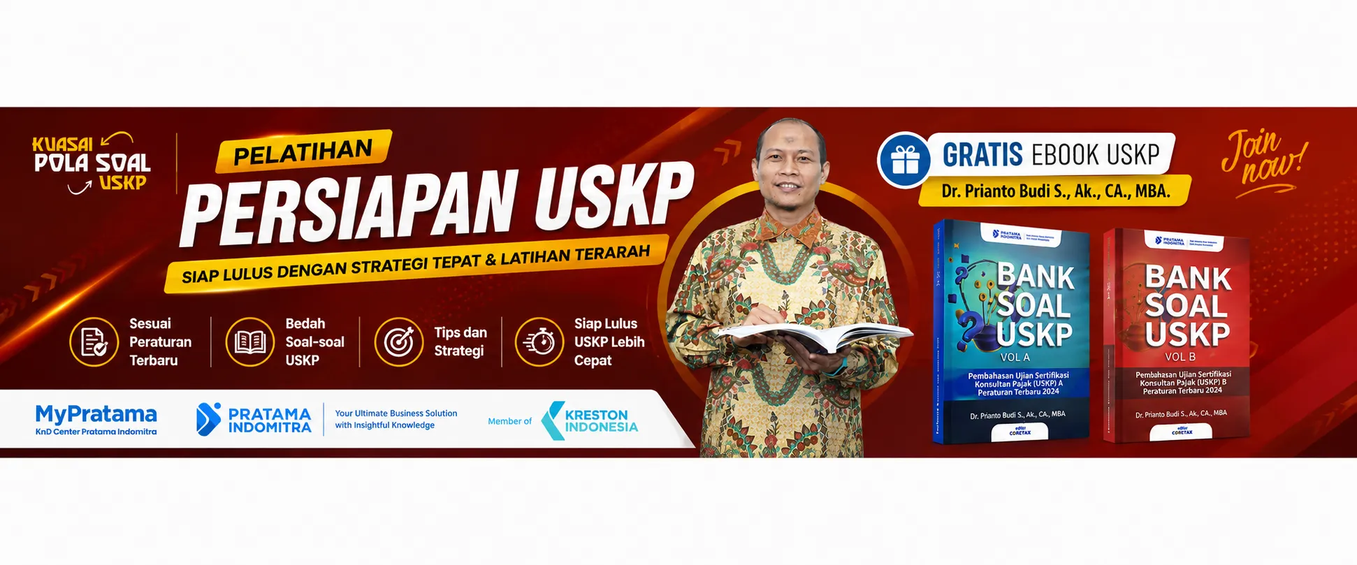 Pelatihan Persiapan Ujian Sertifikasi Konsultan Pajak (USKP Review) Pelatihan Persiapan Ujian Sertifikasi Konsultan Pajak (USKP Review)