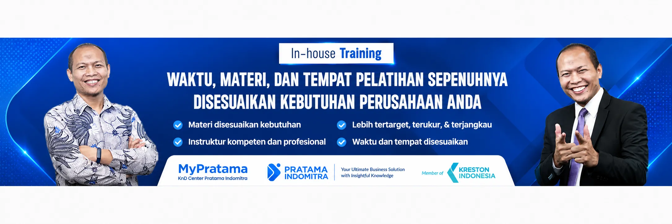 Jasa In House Training Program Pratama Indomitra Jasa In House Training Program Pratama Indomitra