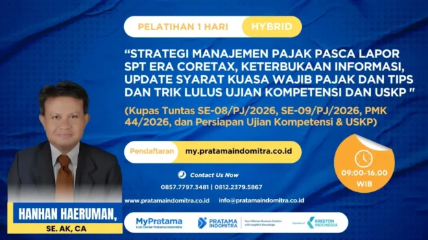 Strategi Manajemen Pajak Pasca Lapor SPT Era Coretax
